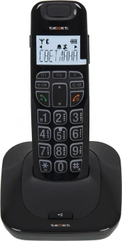 Р/Телефон Dect Texet TX-D7505A черный АОН - купить недорого с доставкой в интернет-магазине