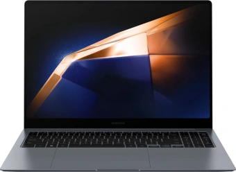 Ноутбук Samsung Galaxy Book 4 Pro NP960 Core Ultra 7 155U 16Gb SSD512Gb Intel Arc 16" AMOLED Touch 3K (2880x1800) Windows 11 Home English grey WiFi BT Cam (NP960XGK-LG7IN) - купить недорого с доставкой в интернет-магазине