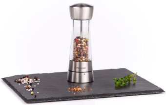 Мельница для перца/соли Rondell Spezia RD-1105 стальной упак.:подарочная коробка - купить недорого с доставкой в интернет-магазине