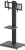 Подставка для телевизора Holder PR-107 черный 32"-70" макс.60кг напольный поворот и наклон - купить недорого с доставкой в интернет-магазине