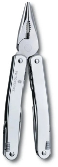 Мультитул Victorinox SwissTool Spirit X Plus Ratchet (3.0236.N) 105мм 36функц. чехол нейлоновый серебристый подар.коробка - купить недорого с доставкой в интернет-магазине