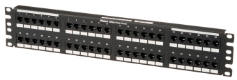 Патч-панель Panduit DP485E88TGY 19" 2U 48xRJ45 кат.5E - купить недорого с доставкой в интернет-магазине