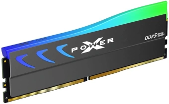 Память DDR5 2x16GB 6000MHz Silicon Power SP032GXLWU60AFDK Xpower Storm RGB RTL Gaming PC5-48000 CL30 DIMM 288-pin 1.35В kit single rank с радиатором Ret - купить недорого с доставкой в интернет-магазине