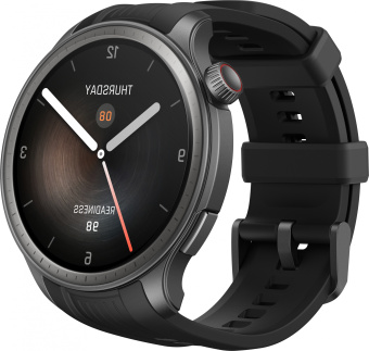 Смарт-часы Amazfit Balance A2287 46мм 1.5" AMOLED корп.черный рем.черный разм.брасл.:140-215мм (1746353) - купить недорого с доставкой в интернет-магазине