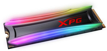 Накопитель SSD A-Data PCIe 3.0 x4 512GB AS40G-512GT-C S40G RGB M.2 2280 - купить недорого с доставкой в интернет-магазине