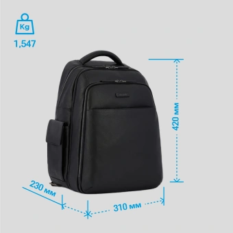 Рюкзак мужской Piquadro Modus Special CA3444MOS/N черный натур.кожа - купить недорого с доставкой в интернет-магазине