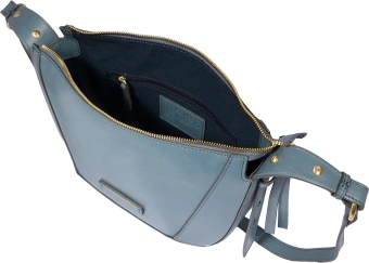 Сумка женская The Bridge Fedora 04320501/KP голубая натур.кожа - купить недорого с доставкой в интернет-магазине