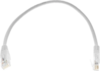 Патч-корд Lanmaster TWT-45-45-0.3-WH UTP RJ-45 вил.-вилка RJ-45 кат.5E 0.3м белый ПВХ (уп.:1шт) - купить недорого с доставкой в интернет-магазине