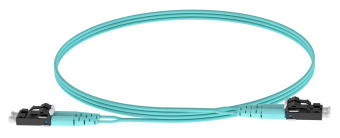 Патч-корд Panduit FX2ELLNLNSNM002 2x50/125 OM3 LC дуплекс-LC дуплекс 2м LSZH аквамарин - купить недорого с доставкой в интернет-магазине