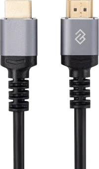 Кабель аудио-видео Digma HDMI (m)/HDMI (m) 2м. позолоч.конт. черный (D-HDMI-V2.0-2M) - купить недорого с доставкой в интернет-магазине
