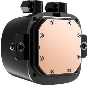 Система водяного охлаждения ID-Cooling FX360 LCD ARGB Soc-AM5/AM4/1200/1700/1851 черный 4-pin 27.2dB Al+Cu LCD 350W Ret - купить недорого с доставкой в интернет-магазине