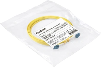 Патч-корд Exegate FC-D-9-LC-LC-3M-LSZH 3м желтый LC duplex-LC duplex (EX295137RUS) - купить недорого с доставкой в интернет-магазине