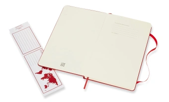 Блокнот Moleskine CLASSIC QP066F2 Large 130х210мм 240стр. пунктир твердая обложка красный - купить недорого с доставкой в интернет-магазине