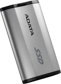Накопитель SSD A-Data USB-C 2TB SD810-2000G-CSG SD810 1.8" серый - купить недорого с доставкой в интернет-магазине