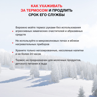 Термос Starwind New Year 12-1000 1л. зеленый/рисунок - купить недорого с доставкой в интернет-магазине