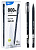 Ручка гелев. Deli MaX EG62-BK черн d=0.5мм черн. черн.
