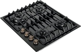 Газовая варочная поверхность Maunfeld EGHG.64.63CB.R/G черный - купить недорого с доставкой в интернет-магазине