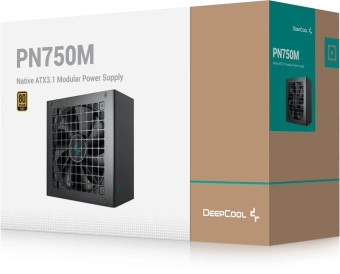 Блок питания Deepcool ATX 750W Game Storm PN750M V2 Gen.5 80+ gold (20+4pin) APFC 120mm fan 8xSATA RTL - купить недорого с доставкой в интернет-магазине