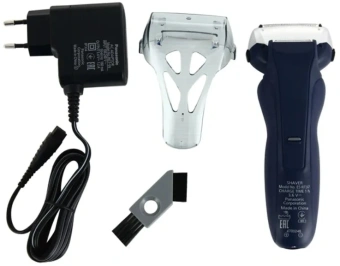 Бритва сетчатая Panasonic ES-RT37 реж.эл.:3 питан.:аккум. синий/серебристый - купить недорого с доставкой в интернет-магазине