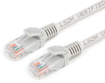 Патч-корд Premier PP31-1.5M-LSZH 1Гбит/с UTP 4 пары cat.5E CCA molded 1.5м серый RJ-45 (m)-RJ-45 (m) - купить недорого с доставкой в интернет-магазине