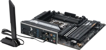 Материнская плата Asus TUF GAMING B860M-PLUS WIFI Soc-1851 Intel B860 4xDDR5 mATX AC`97 8ch(7.1) 2.5Gg RAID+HDMI+DP - купить недорого с доставкой в интернет-магазине