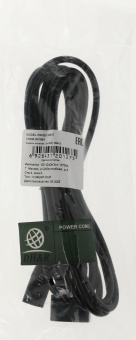 Кабель-удлинитель Ningbo AN23-1008-3 IEC C13 IEC C14 3м черный - купить недорого с доставкой в интернет-магазине