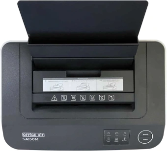 Шредер Office Kit SA150M (1,9х15) белый с автоподачей (секр.P-5) фрагменты 150лист. 22лтр. скобы - купить недорого с доставкой в интернет-магазине