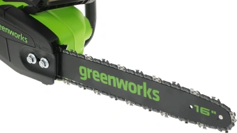 Цепная пила Greenworks GD40CS20X аккум. 2000Вт дл.шины:16" (40cm) (2008807) - купить недорого с доставкой в интернет-магазине