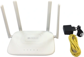 Роутер беспроводной Origo OWR1230ACG (OWR1230ACG/A1A) AC1200 10/100/1000BASE-T белый - купить недорого с доставкой в интернет-магазине
