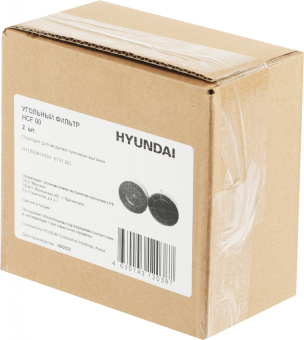 Комплект фильтров Hyundai HCF 00 черный (2шт.) - купить недорого с доставкой в интернет-магазине