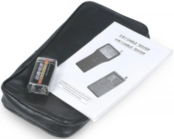 Тестер кабельный Cabeus CT-SLT-5-1 красный - купить недорого с доставкой в интернет-магазине