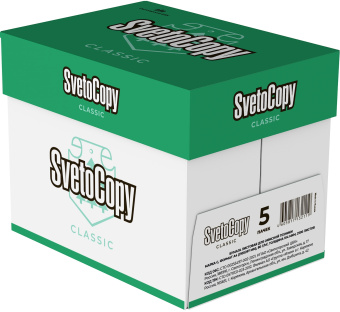 Бумага Svetocopy Classic C A4 марка C/80г/м2/500л./белый CIE146% матовое/матовое общего назначения(офисная) - купить недорого с доставкой в интернет-магазине