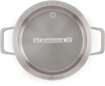 Кастрюля Rondell Verter RDS-2030 4.7л. d=24см (с крышкой) стальной - купить недорого с доставкой в интернет-магазине