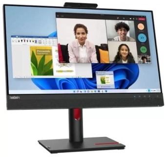 Монитор Lenovo 23.8" ThinkCentre TIO24 G5 черный IPS 4ms 16:9 M/M Cam матовая HAS Piv 1000:1 250cd 178гр/178гр 1920x1080 60Hz DP FHD USB 6.66кг - купить недорого с доставкой в интернет-магазине
