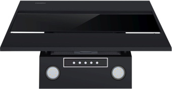 Вытяжка каминная Maunfeld Bridge 60 черный/черное стекло управление: кнопочное (1 мотор) - купить недорого с доставкой в интернет-магазине