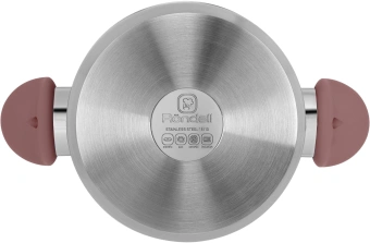Кастрюля Rondell Bueno RDS-1588 4.8л. d=24см (с крышкой) стальной - цена, купить или заказать с доставкой в интернет-магазине Кастрюля Rondell Bueno RDS-1588 4.8л. d=24см (с крышкой) стальной - купить недорого с доставкой в интернет-магазине