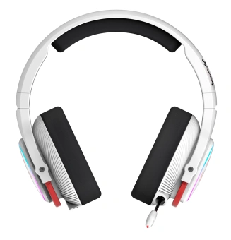 Наушники с микрофоном A4Tech Bloody MR720 белый/красный мониторные BT/Radio оголовье (MR720 NARAKA) - купить недорого с доставкой в интернет-магазине