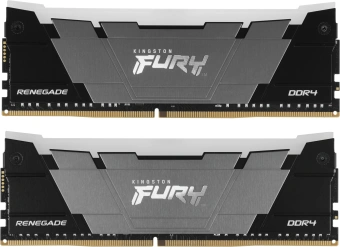 Память DDR4 2x8GB 3200MHz Kingston KF432C16RB2AK2/16 Fury Renegade RGB RTL Gaming PC4-25600 CL16 DIMM 288-pin 1.35В kit dual rank с радиатором Ret - купить недорого с доставкой в интернет-магазине