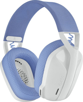 Наушники с микрофоном Logitech G435 белый/синий накладные BT/Radio оголовье (981-001077) - купить недорого с доставкой в интернет-магазине