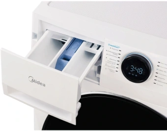Стиральная машина Midea MF200W90WBS/W-RU класс: A загр.фронтальная макс.:9кг белый инвертор - купить недорого с доставкой в интернет-магазине