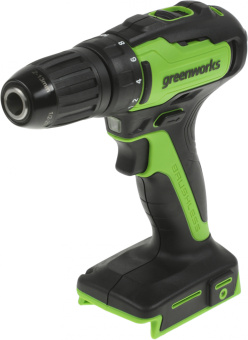 Дрель-шуруповерт Greenworks GD24DD35 аккум. патрон:быстрозажимной (3704007) - купить недорого с доставкой в интернет-магазине