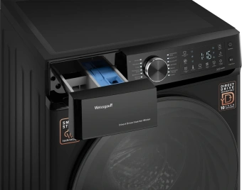Стиральная машина Weissgauff WM 59411 Direct Drive Inverter Steam Matt Black класс: A+++ загр.фронтальная макс.:11кг черный инвертор - купить недорого с доставкой в интернет-магазине