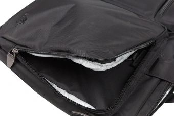 Сумка для ноутбука 16" Riva 8530 черный полиэстер (8530 BLACK) - купить недорого с доставкой в интернет-магазине
