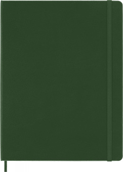 Блокнот Moleskine CLASSIC QP091K15 XLarge 190х250мм 192стр. клетка твердая обложка зеленый - купить недорого с доставкой в интернет-магазине