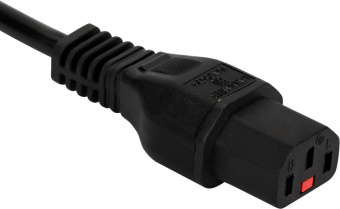 Шнур питания Lanmaster LAN-PP13L/SH-1.8-BK C13-Schuko проводник.:3x0.75мм2 1.8м 220В 10А (упак.:1шт) черный - купить недорого с доставкой в интернет-магазине