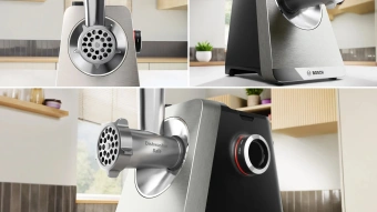 Мясорубка Bosch Series 8 MFWS820M 2500Вт черный - купить недорого с доставкой в интернет-магазине