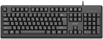 Клавиатура + мышь Acer OCC500 клав:черный мышь:черный USB (ZL.ACC11.00G) - купить недорого с доставкой в интернет-магазине