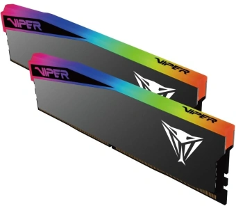 Память DDR5 2x32GB 6000MHz Patriot VEUR564G6028K Viper Elite 5 Ultra RGB RTL Gaming PC5-48000 CL28 DIMM 288-pin 1.4В kit single rank с радиатором Ret - купить недорого с доставкой в интернет-магазине