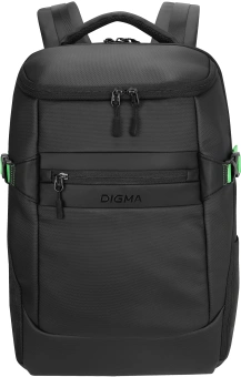 Рюкзак для ноутбука 15.6" Digma Game G1 черный полиэстер (DGBP15G1BK) - купить недорого с доставкой в интернет-магазине