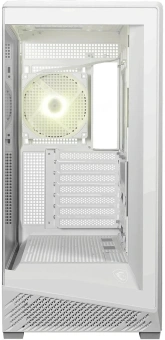 Корпус MSI MAG Pano 130R PZ белый без БП ATX 6x120mm 2x140mm 2xUSB3.0 audio AirDuct bott PSU - купить недорого с доставкой в интернет-магазине